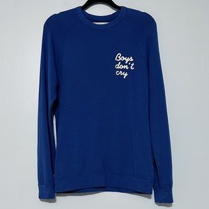 Sandrine Rose‎ Boys Don't Cry Sweatshirt